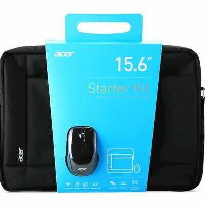 Acer NP.ACC11.01V 15.6" Notebook Starter Kit: táska + egér Fekete