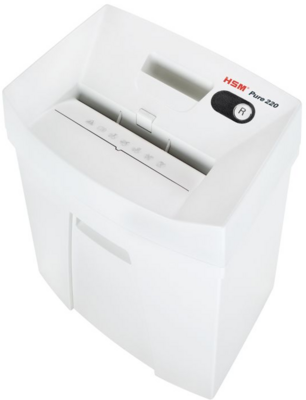HSM Pure 220 4 x 25mm iratmegsemmisítő - Fehér