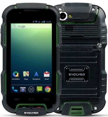 Evolveo StrongPhone D2 (Dual SIM) vízálló okostelefon