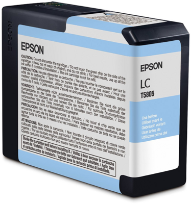 Epson T580500 Eredeti Tintapatron Ciánkék (Világos)