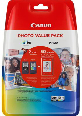 Canon PG-540XL/CL-541XL Eredeti Tintapatron Fekete + Tri-color