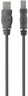 Belkin F3U154BT3M USB 2.0 Nyomtató kábel 3m - Fekete