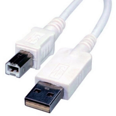 Delight 20121 USB 2.0 A - USB 2.0 B (apa - apa) kábel 1.8m - Fehér