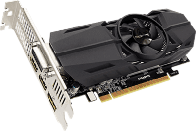 Gigabyte GeForce GTX 1050 OC 2G 2GB GDDR5 Videókártya Low Profile