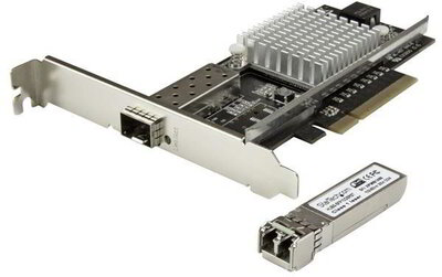 Startech PEX10000SRI Optikai hálózati bővítő PCIe kártya + 1 port 10G SFP