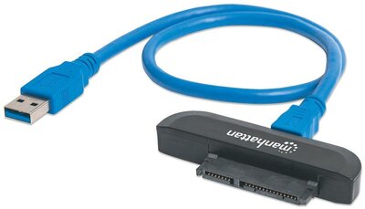 Manhattan 130424 adapter, SuperSpeed USB 3.0 -> SATA 2.5" adapter