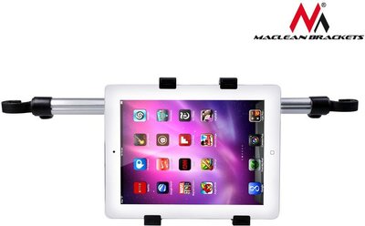 Maclean MC-657 Fejtámlára szerelhető tablettartó (iPad 1 2 3 4, Air & 10")