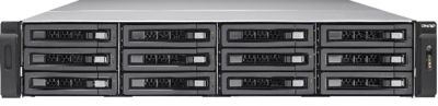 Qnap TVS-EC1280U-SAS-RP-16G-R2 NAS + 12x ST10000NE0004 HDD + Sínkészlet