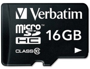 Verbatim MICRO SDHC 16GB CLASS10 memórikártya