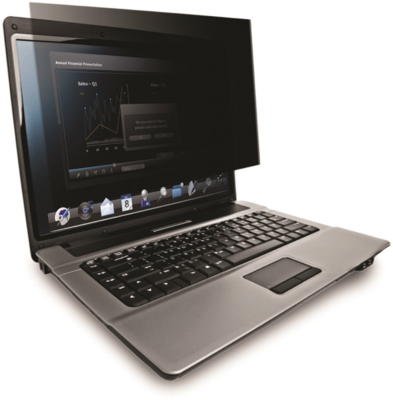 3M 14" 16:9 Betekintésvédő Fólia - Fekete