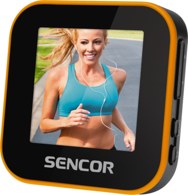 Sencor SFP 6070 8GB MP3 lejátszó - Fekete Narancs