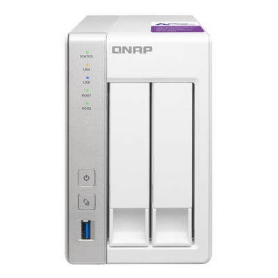 Qnap TS-231P NAS + 2 x 6TB ST6000VN0041 HDD