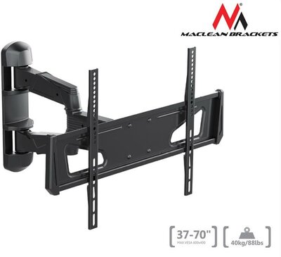 Maclean MC-642 Universal Wall Mount Bracket LED LCD Plasma Flat Curved Screen