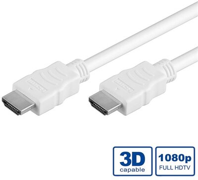 Value 11.99.5703-10 HDMI - HDMI (apa - apa) kábel 3m - Fehér