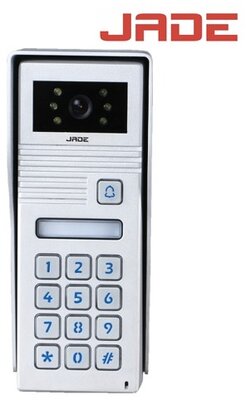 Jade A2-D0105TM-C video kaputelefon kültéri egység, 2 vezetékes, beépített kódzár+kártyaolvasó