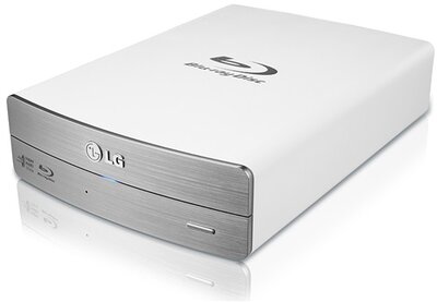 LG ODD Külső - Blu-Ray Író (Retail; c.sz: BE16NU50; USB; SuperMulti BD; 3D BD támogatás; DVD)