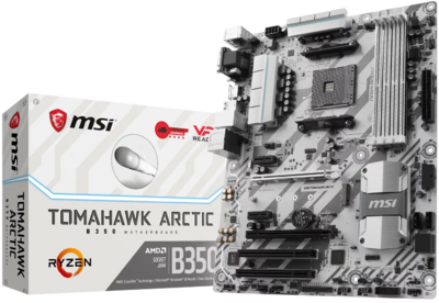 MSI B350 Tomahawk Arctic Alaplap