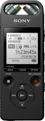 Sony ICD-SX2000 digitális diktafon Bluetooth kapcsolatú távvezérlővel