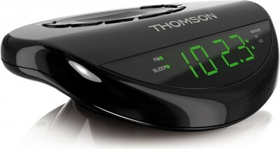 Thomson CR62 Rádiós ébresztőóra - Fekete