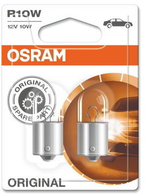 Osram Original E1 R10W BA15s 12V Halogén izzó (2db) - Fehér