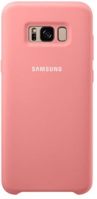 Samsung EF-PG955TP Silicone Cover Galaxy S8 Plus Gyári Szilikon Tok - Rózsaszín