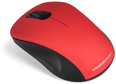 Modecom WM10S Silent Optikai Egér - Piros