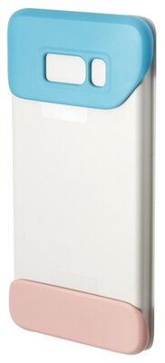 Samsung Galaxy S8+ Protective Cover Kétrészes Hátlap Tok 6.2" - Kék