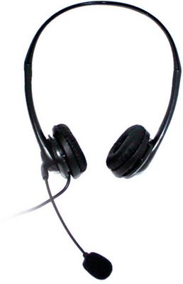 OMEGA OVH4050B Gaming Stereo Headset Mikrofonos Fekete