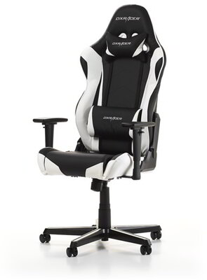 DXRacer Racing Gaming Szék - Fekete/Fehér