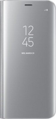 Samsung Galaxy S8 Clear View Flip Tok 5.8" - Ezüst