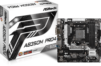 ASRock AB350M Pro4 Alaplap