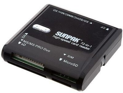 Sunpak 72-in-1 Multi USB 2.0 Külső kártyaolvasó