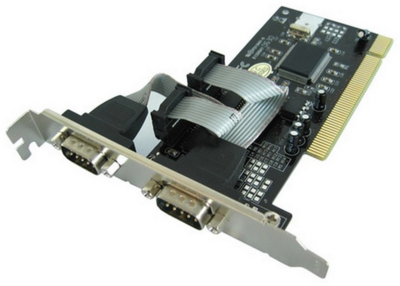 4World 03394 2x RS-232 port bővítő PCI kártya