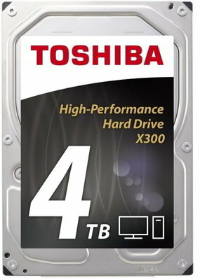 Toshiba 4TB X300 SATA3 3.5" HDD