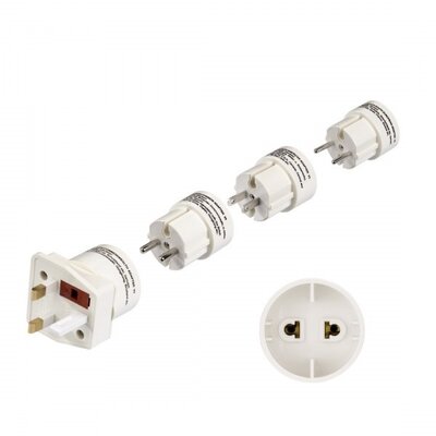 Hama 44220 Utazóadapter - EU plug - World