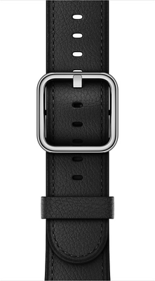 Apple Watch 42mm MPWR2ZM/A bőr óraszíj - Fekete