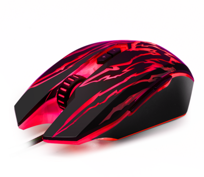 Spirit of Gamer Egér ELITE-M40 Scary Gaming Egér - Fekete