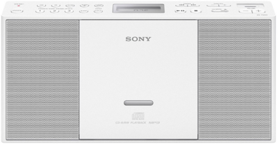 Sony ZSPE60W Hordozható CD lejátszó Fehér