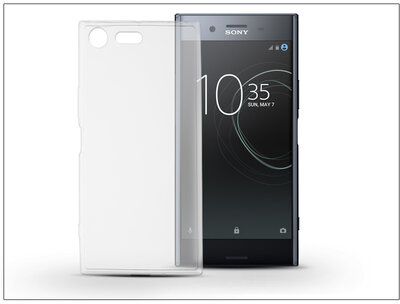 Haffner Ultra Slim (0.3 mm) Sony Xperia XZ Premium (G8141) szilikon hátlap Tok 5.46" - Átlátszó