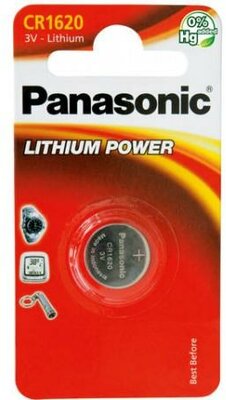Panasonic Lithium Power Lithium Battery CR2016, 1 db, Blister