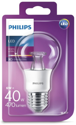 Philips LED Körte izzó 6W 470lm 2700K E27 -Meleg fehér