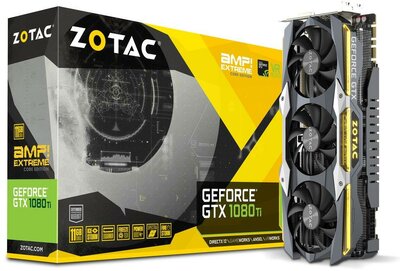 ZOTAC GeForce GTX 1080 Ti AMP Extreme Core Edition, 11GB GDDR5X