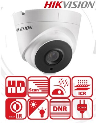 Hikvision DS-2CE56D0T-IT3F Turret kamera, kültéri, 1080P, 3,6mm, EXIR40m, D&N(ICR), IP66, DNR, AHD/CVI/TVI/CVBS