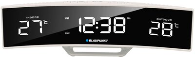 Blaupunkt CR12WH Rádiós ébresztőóra - Fehér