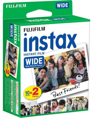 Fijufilm INSTAX Wide Colorfilm instant fotópapír (20 db / csomag)