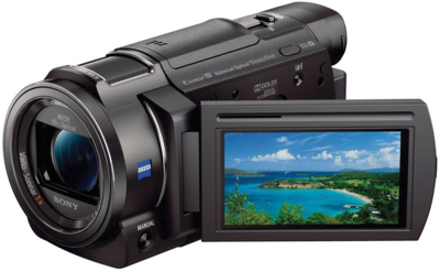 Sony FDR-AX33 4K Handycam Videokamera - Fekete