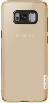 Nillkin Nature Samsung Galaxy S8 Plus TPU tok -Átlátszó -Arany