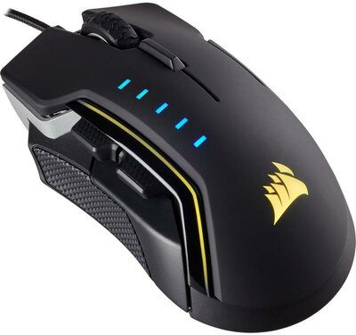 Corsair Glaive RGB Gaming Egér - Fekete