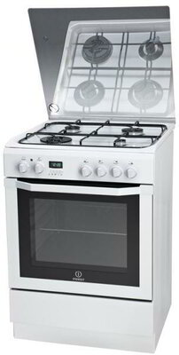 Indesit I6TMH6AG(W).0/U Kombinált Gáztűzhely - Fehér