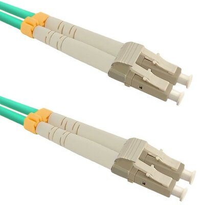 Qoltec Optic Patchcord LC/UPC - LC/UPC MM 50/125 OM3 15m